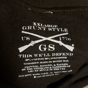 Grunt style hoodie Beautiful BADASS